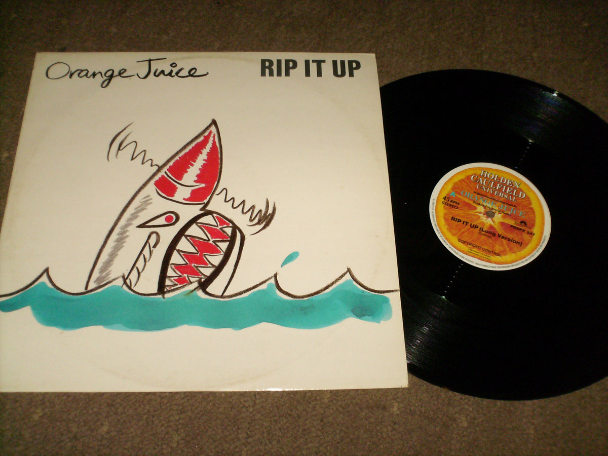 Orange Juice Rip It Up Vinyl Memories