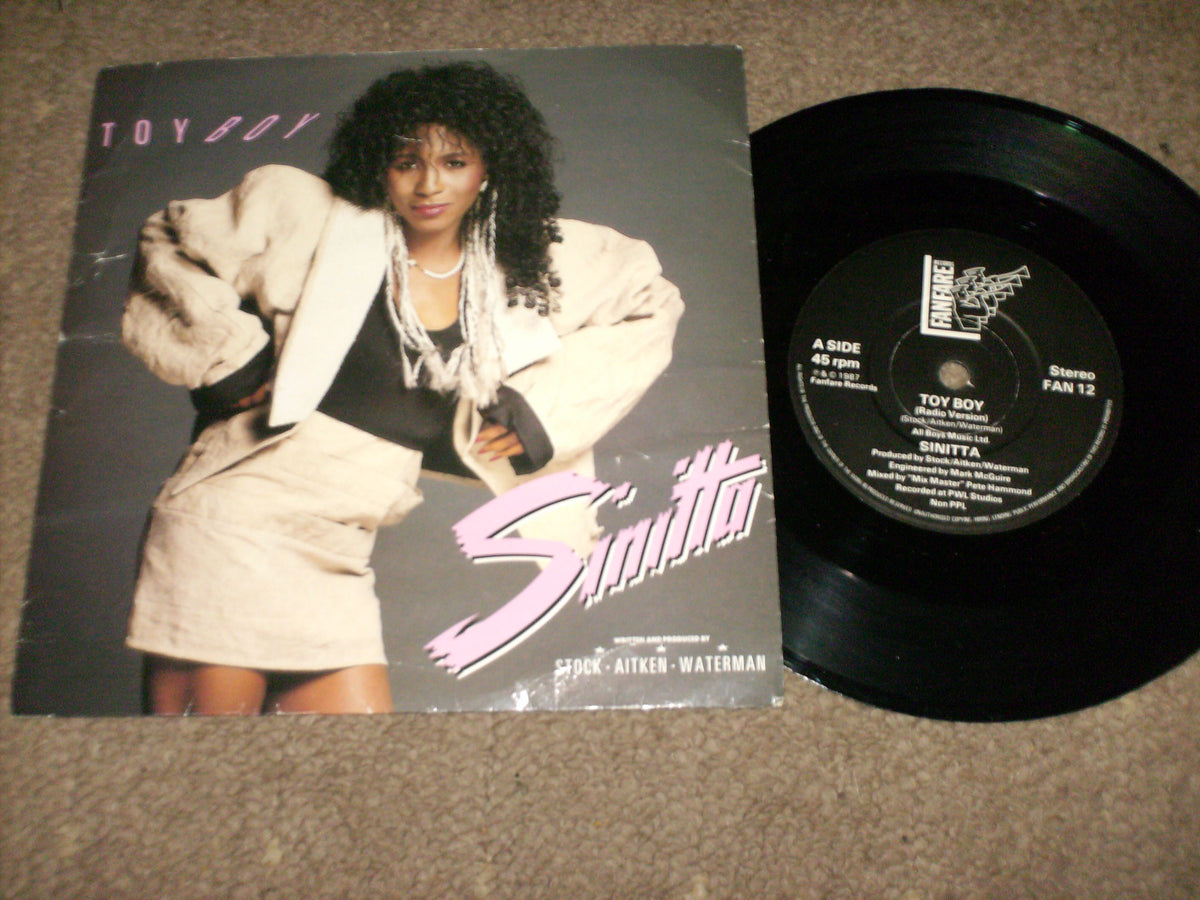 Sinitta Toy Boy レコード