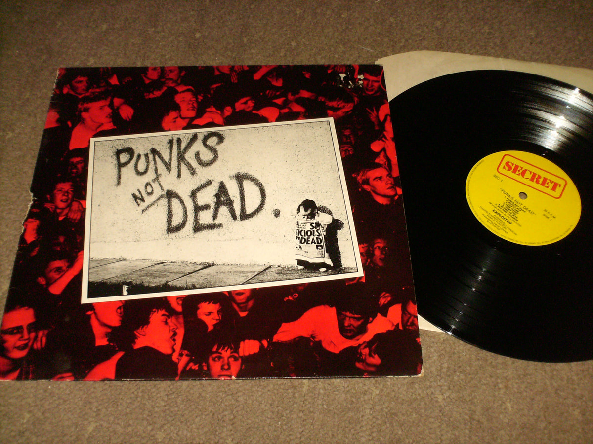 通販・買取 THE EXPLOiTED PUNKS NOT DEAD LP - レコード