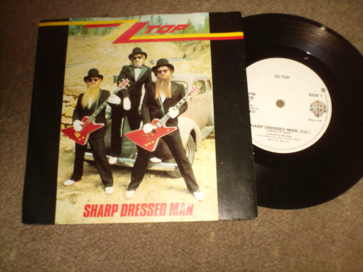 black long sleeve dress shirt ZZ Top