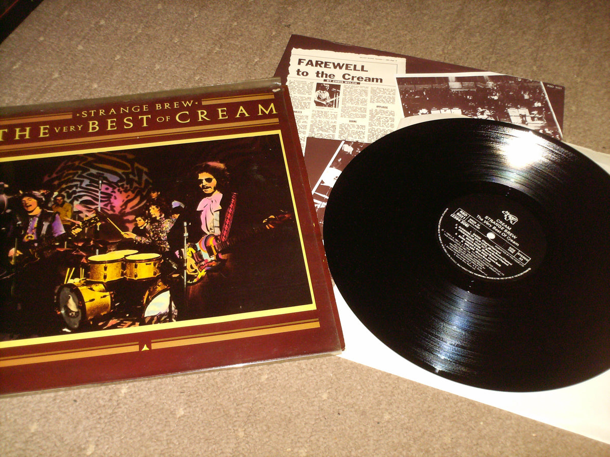 RECORDING ARTIST OF CREAM STRANGE BREW THE VERY BEST OF CREAM visual data 2
