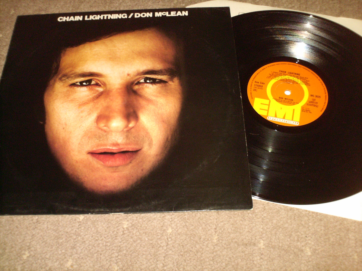 Don McLean Chain Lightning Vinyl Memories