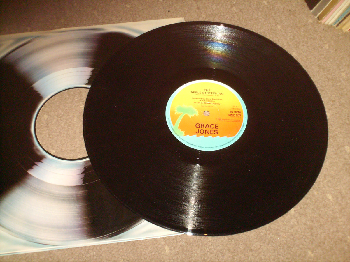 Grace Jones The Apple Stretching Vinyl Memories