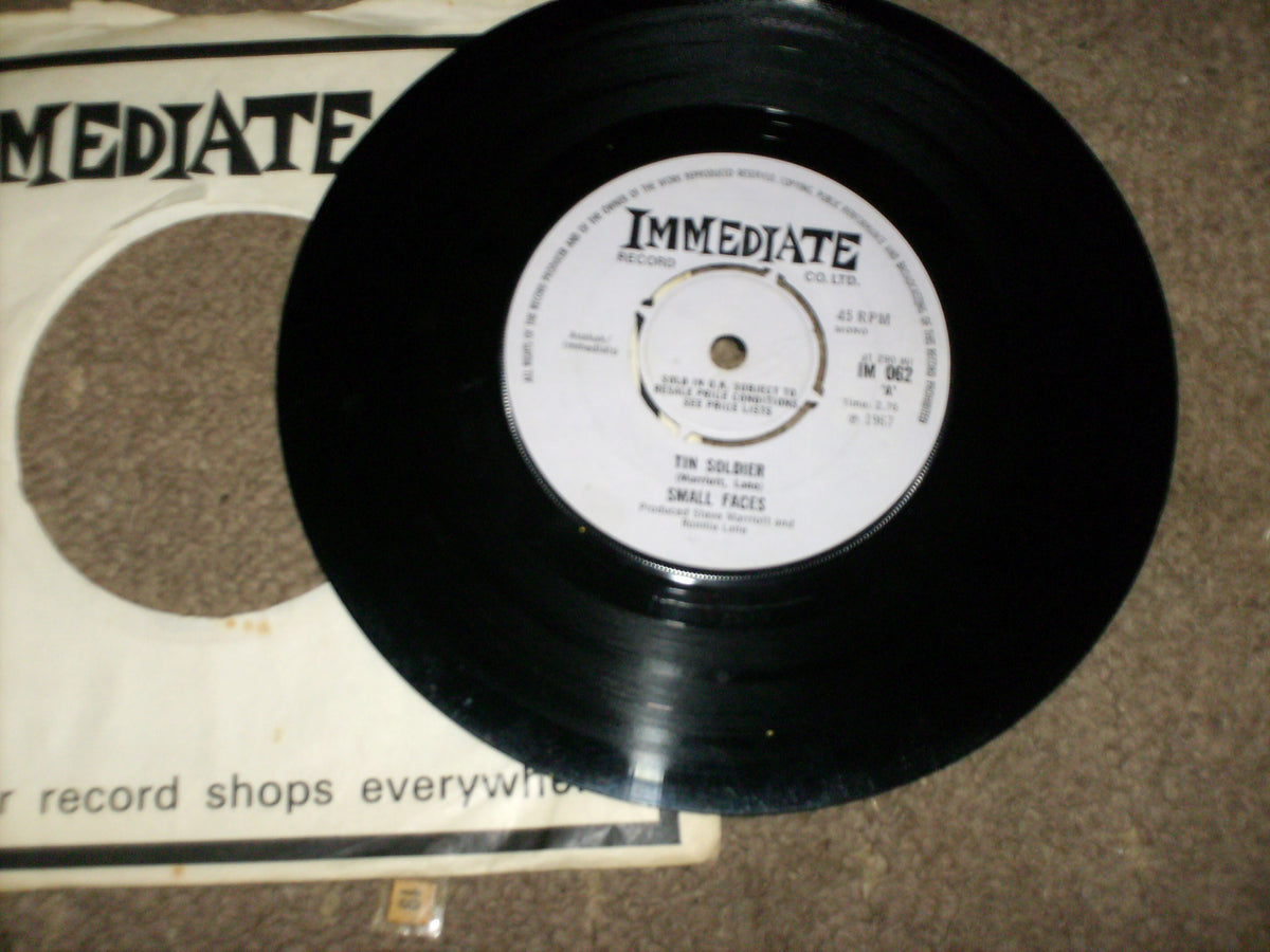 SMALL FACES TIN SOLDIER スウェーデン盤レコード Small Faces - Tin Soldier – Vinyl Memories