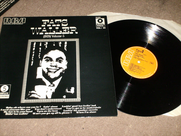 Fats Waller - Complete Recordings Volume 5 1929 [50343]