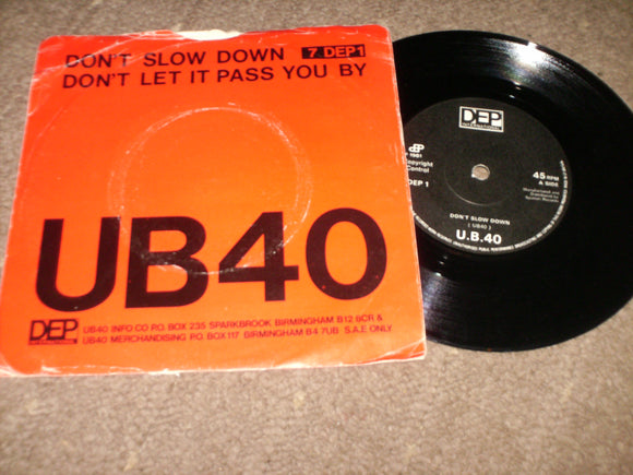 UB 40 - Dont Slow Down [51820]