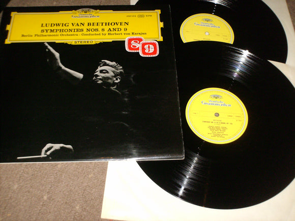 Berlin Philharmonic Orchestra - Ludwig Van Beethoven Symphonies Nos 8 And 9 [52048]