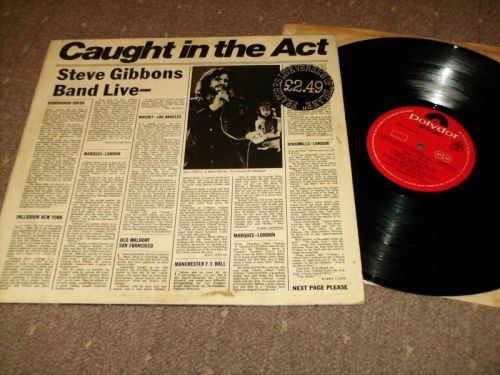 Steve Gibbons Band - Caught In The Act