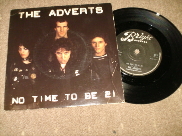 The Adverts - No Time To Be 21