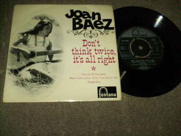 Joan Baez - Dont' Think Twice It's All Right