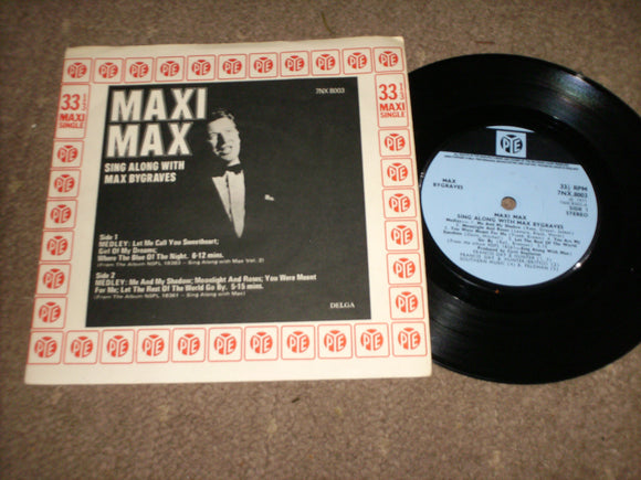 Max Bygraves - Maxi Max Sing Along With Max Bygraves
