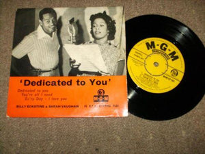 Sarah Vaughan And Billy Eckstine - Dedicated To You