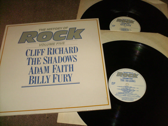 Cliff Richard The Shadows Adam Faith Billy Fury - The History Of Rock Vol 5
