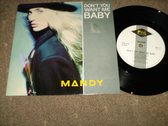 Mandy - Dont You Want Me Baby