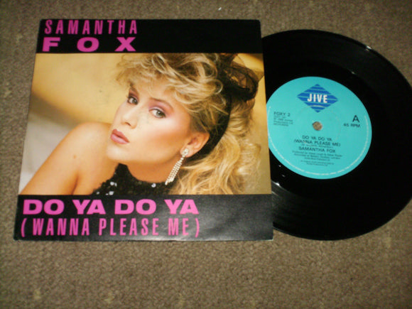 Samantha Fox - Do Ya Do Ya [Wanna Please Me]