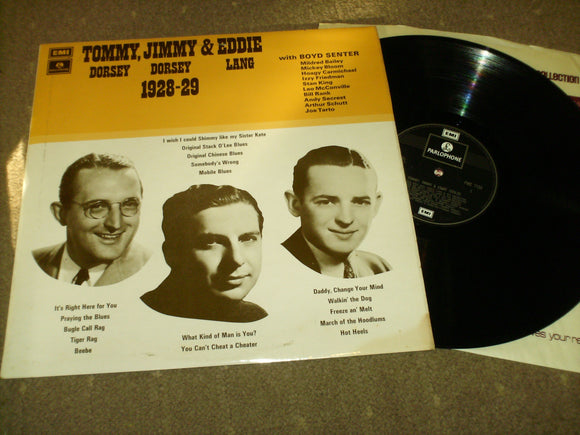Tommy Dorsey Jimmy Dorsey Eddie Lang - Tommy Jimmy & Eddie 1928-29