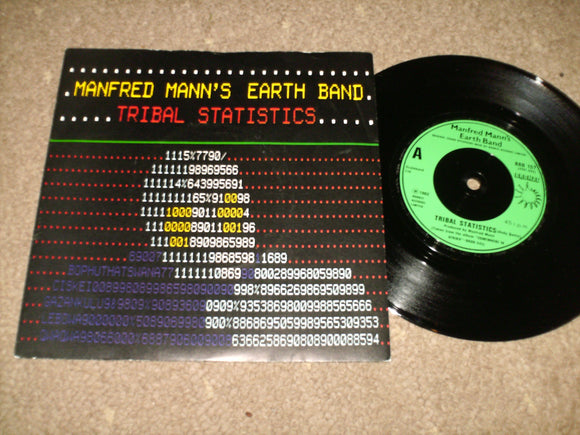 Manfred Manns Earth Band - Tribal Statistics