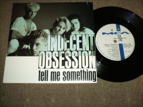 Indecent Obsession - Tell Me Something