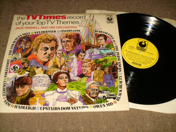 Jack Parnell And His Orchestra - The TV Times Record Of Your Top TV Themes