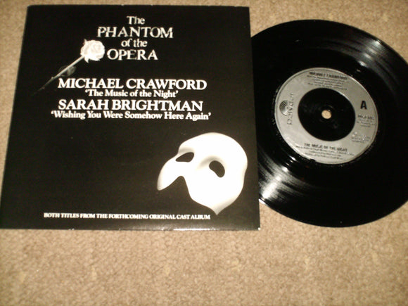 Michael Crawford / Sarah Brightman - The Music Of The Night / Wishing You Were Somehow Here Again