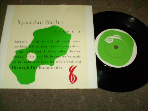 Spandau Ballet - Through The Barricades