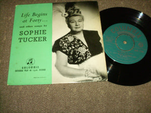 Sophie Tucker - Life Begins At Forty