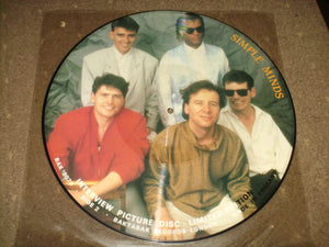 Simple Minds - Interview Picture Disc