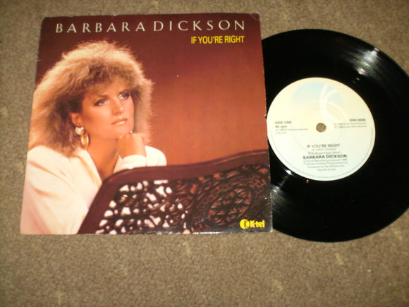 Barbara Dickson - If You're Right