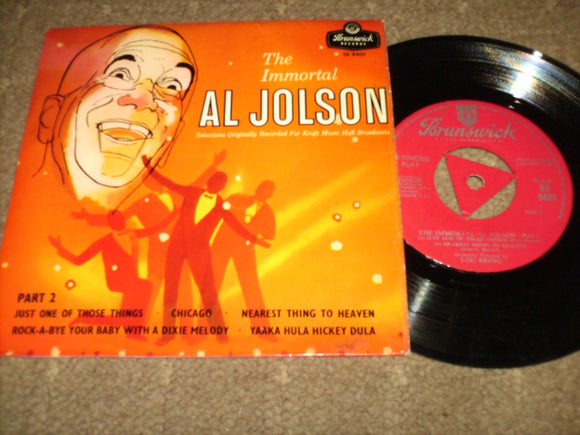 Al Jolson - The Immortal Al Jolson