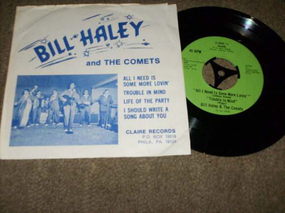 Bill Haley And The Comets - All I Need Is More Lovin