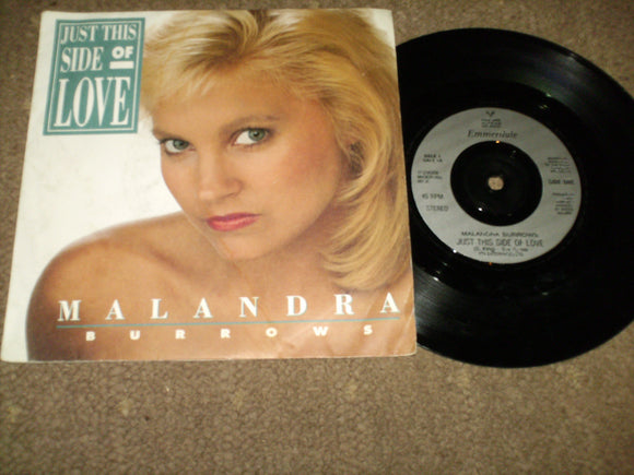 Malandra Burrows - Just This Side Of Love