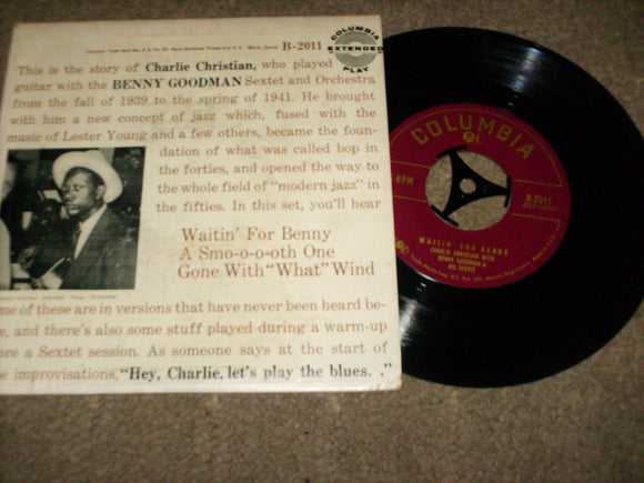 Charlie Christian With Benny Goodman & His Sextet - Waitin For Benny