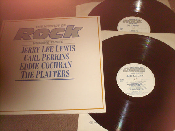 Jerry Lee Lewis Carl Perkins Eddie Cochran The Platters - The History Of Rock Vol 3