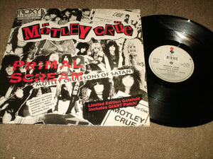 Motley Crue Primal Scream Vinyl Memories