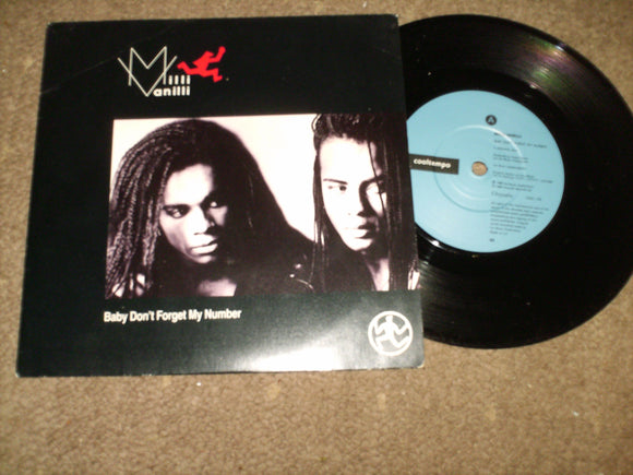 Milli Vanilli - Baby Dont Forget My Number