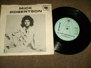 Mick Robertson - I Dont Wanna Be A Rock N Roller [Easy Baby]