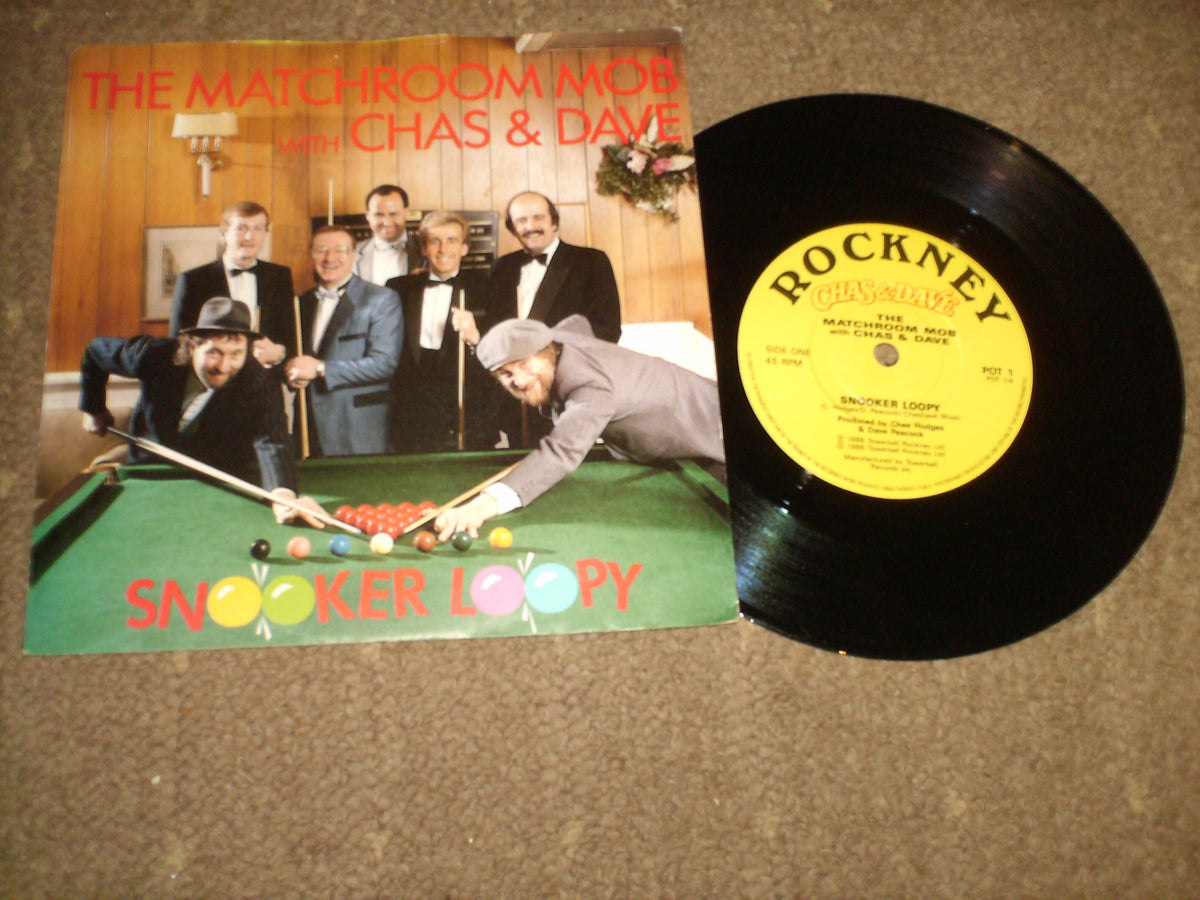 The Matchroom Mob With Chas & Dave - Snooker Loopy – Vinyl Memories