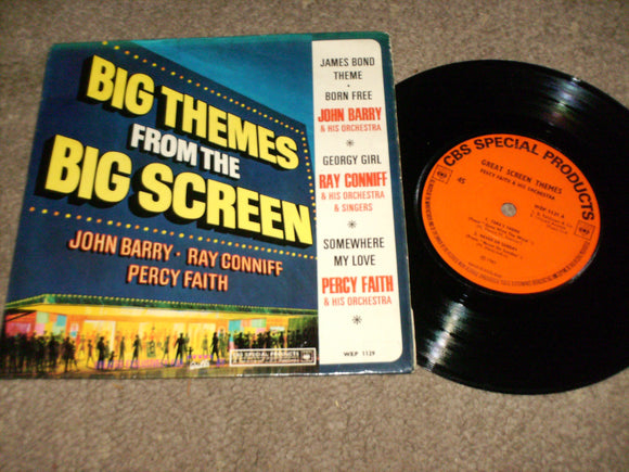 John Barry Ray Conniff Percy Faith - Big Themes From The Big Screen