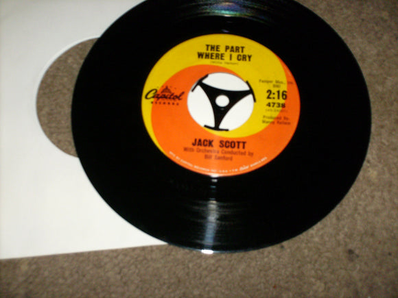 Jack Scott - The Part Where I Cry