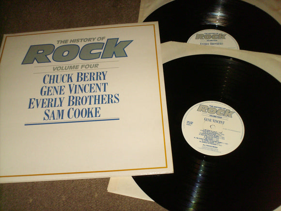 Chuck Berry Gene Vincent Everly Brothers Sam Cooke - The History Of Rock Vol 4