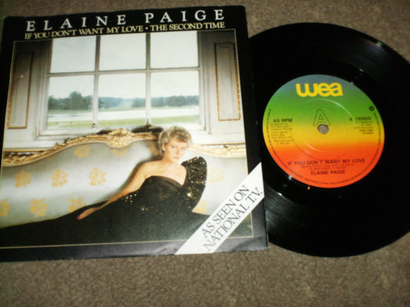 Elaine Paige - If You Dont Want My Love