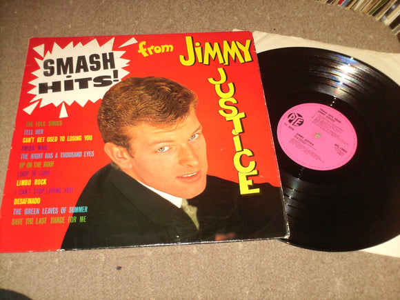 Jimmy Justice - Smash Hits From Jimmy Justice