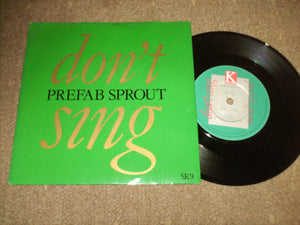 Prefab Sprout - Dont Sing