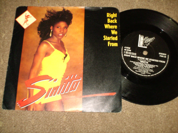 Sinitta - Right Back Where We Started From