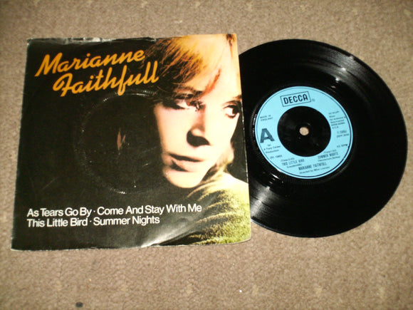 Marianne Faithfull - As Tears Go By + 3