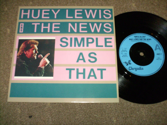 Huey Lewis And The News - Simple As That